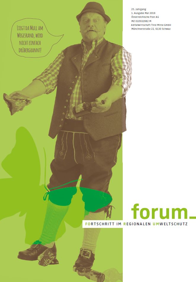 Forum Ausgabe Mai 2109 Titelseite